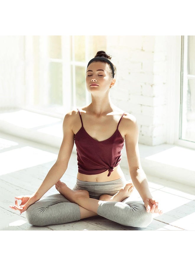 HY 5 Pcs Matte Headbands for Women, Fashion Non Slip Headbands with Teeth, Wide Hair band Hair Accessories for Women and Girls (Black) - Image 5