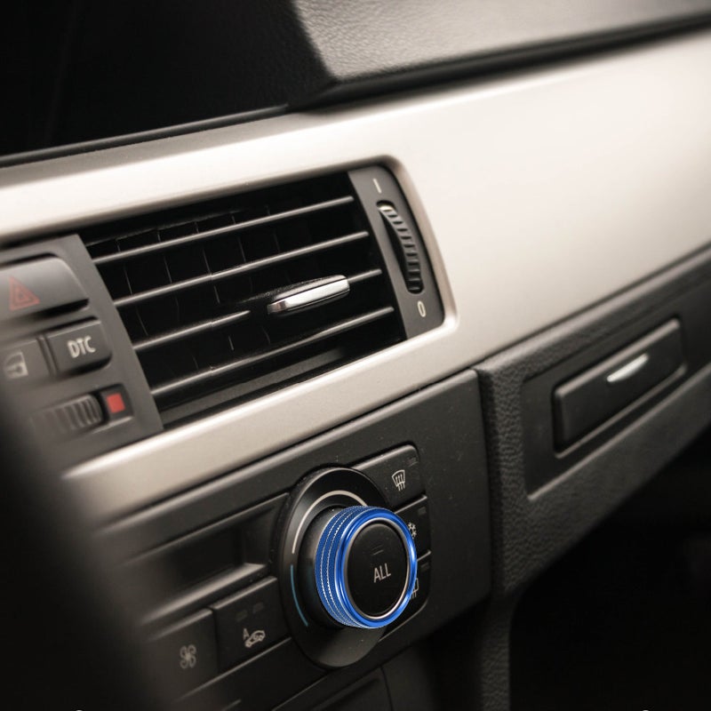 4pcs Knobs Conditioner Switch Trim Cover Console Knob Cover Trims - Image 4