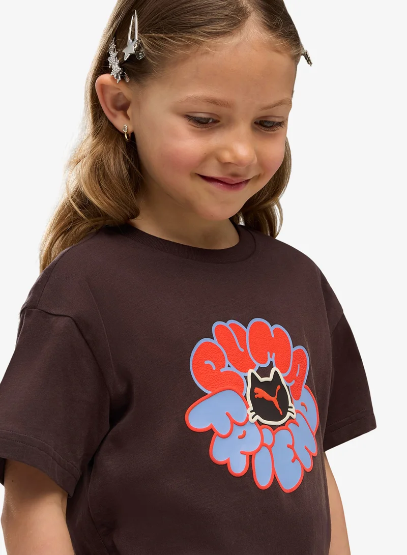 Puma Chocolate Fondue Kids Imaginary Friend Graphic T-Shirt  | Best Price UAE