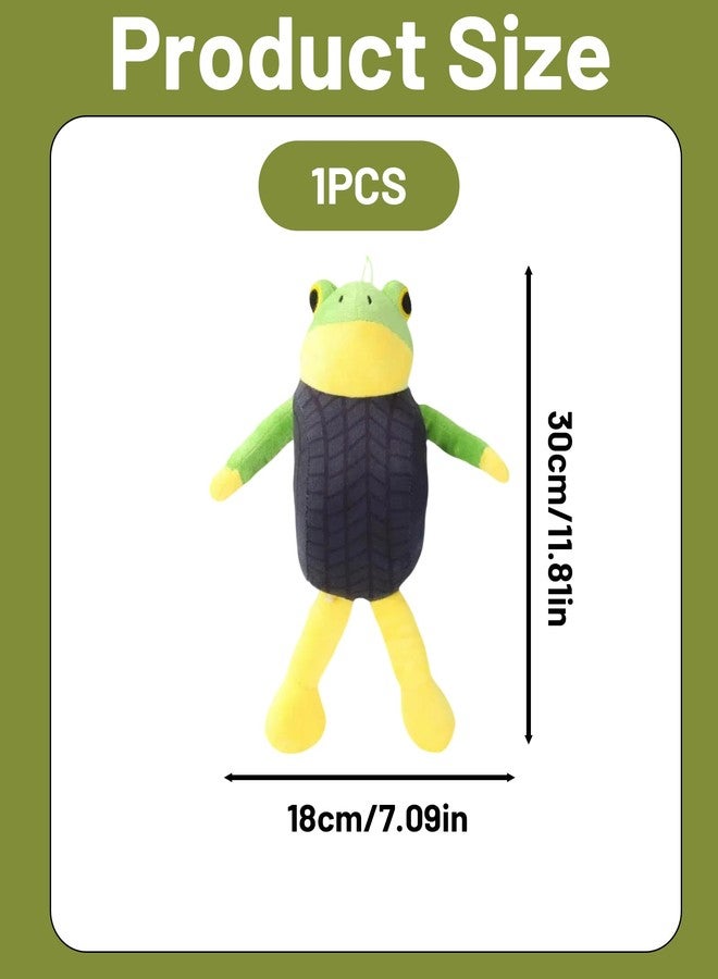 INOCEAN 30CM Italian Brainrot Toys, Brainrot Plush, Tire Frog Figurine, Quirky Gift for Kids, Unique Home Decor for Living Rooms and Bedrooms - Image 2