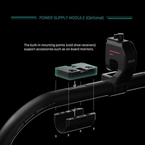 Tilta Basic Ring Grip Plus Control Kit Compatible with DJI Ronin RS2, RS 3 Pro, and RS 4/4 Pro | Wireless Control Handle | Improved Stability, Movement & Flexibility | Aluminum Alloy | - Image 4