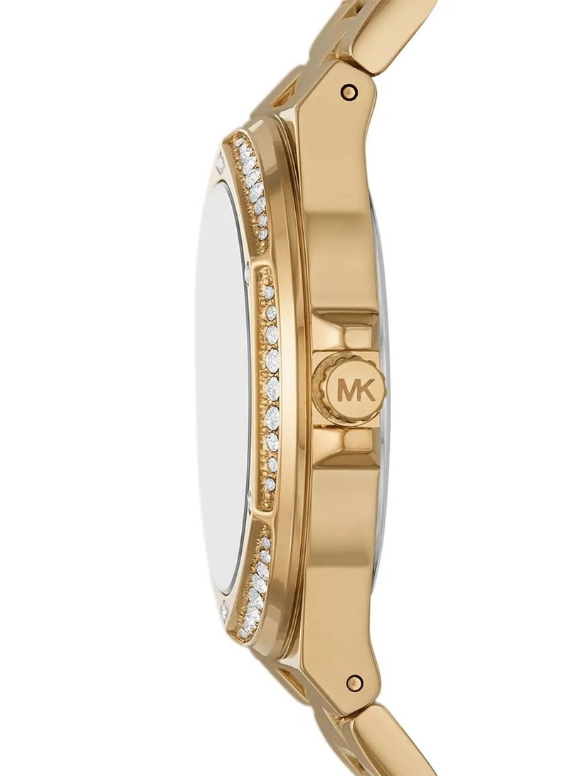 MK Lennox Three-Hand Stainless Steel Watch 1062SET - Image 3