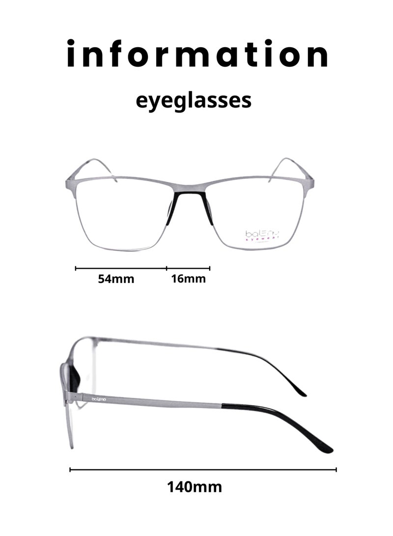 بالينو نظاراه  بإطار وايفرير بعدسات عالية الجودة مضادة للانعكاس - أنيقة ومتينة للنظر - Image 2