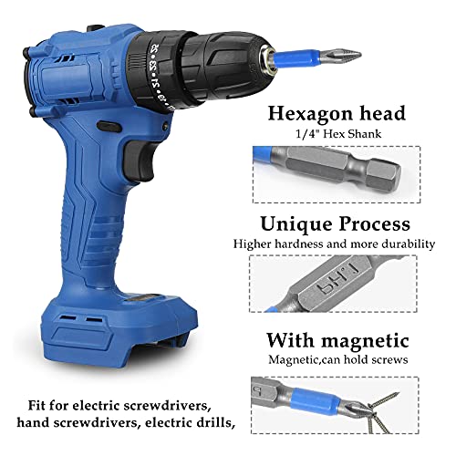 Uenhoy 10 Pcs Magnetic Phillips Screwdriver Bits Set 2 Inch Long Anti Slip Phillips Bits #1, 1/4 Inch Hex Shank (PH1 x 50MM) - Image 5