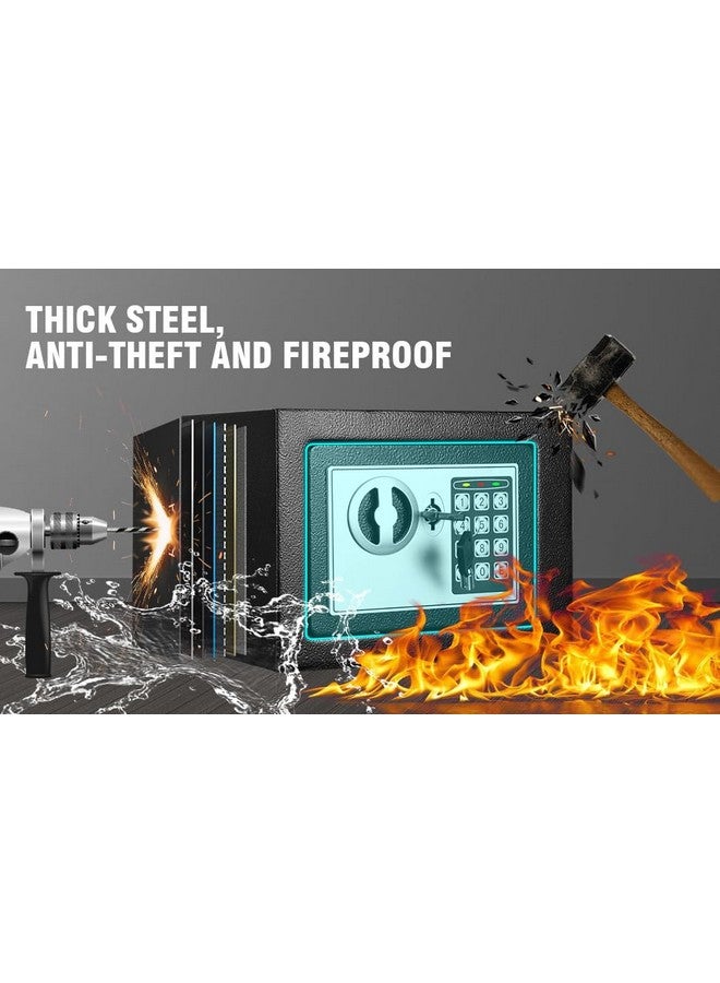 Dotpot Digital Electronic Safe Locker Box for Home and Office for Jewellery Multicolor - Image 3