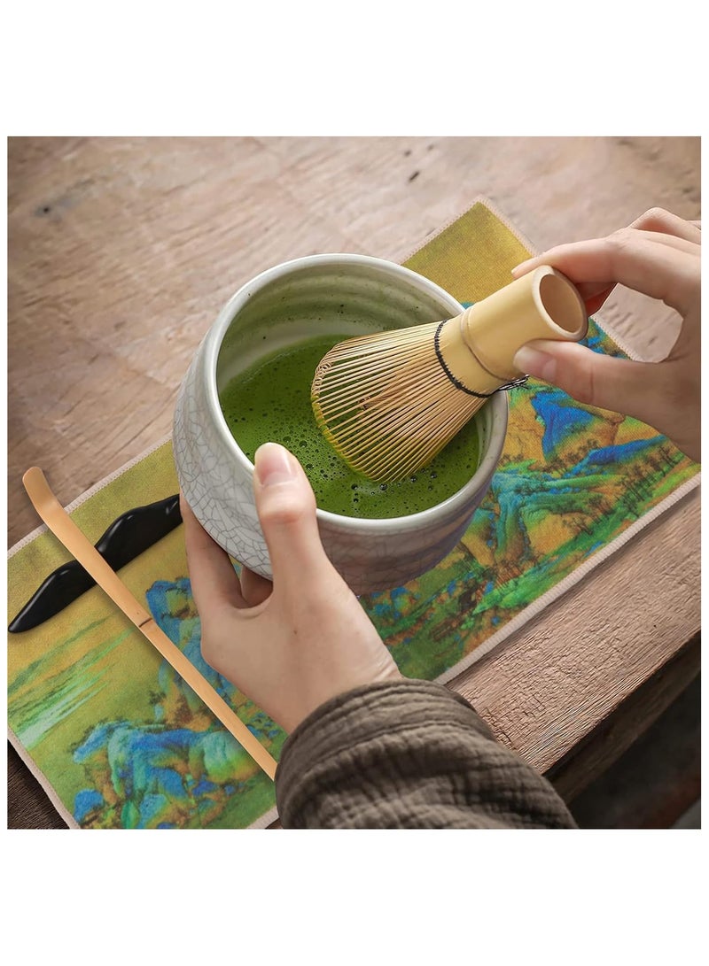 TOP CHOICE Japanese Matcha Tea Set 7Pcs, Matcha Whisk Set, Include Matcha Bowl,Bamboo Matcha Whisk - Image 4