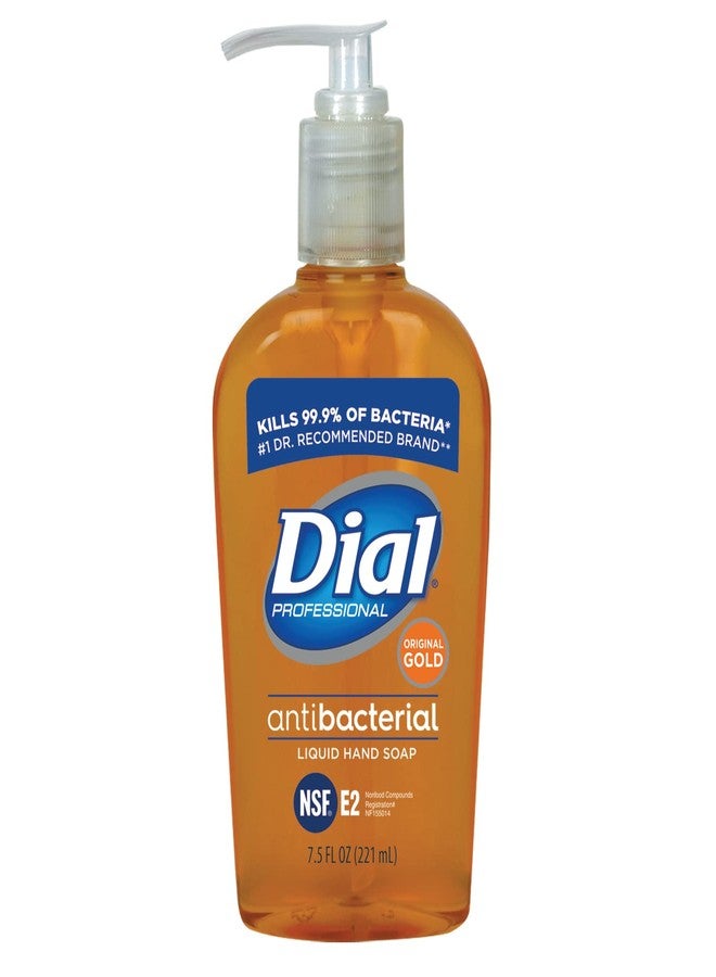 Dial-724702 Gold Antbacterial Liquid Hand Soap, Pump, 12/7.5oz (Pack of 12) - Image 1