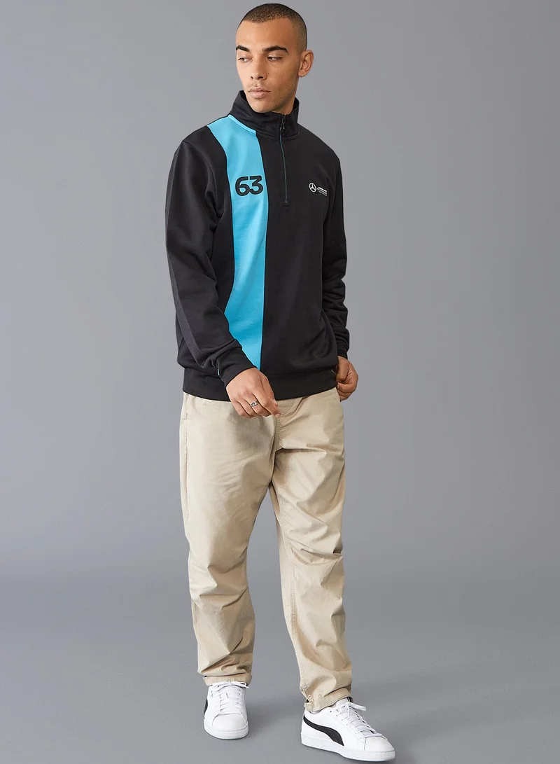 AMG Petronas Formula 1 Team  Mercedes-AMG George Russell 1/4 Zip Sweater for Men | Best Price UAE