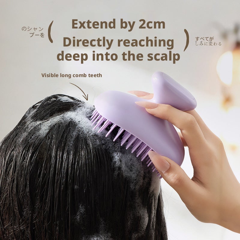 Self-cleaning Scalp Massage Hair Brush - Image 3