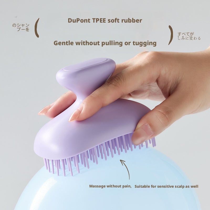 Self-cleaning Scalp Massage Hair Brush - Image 4