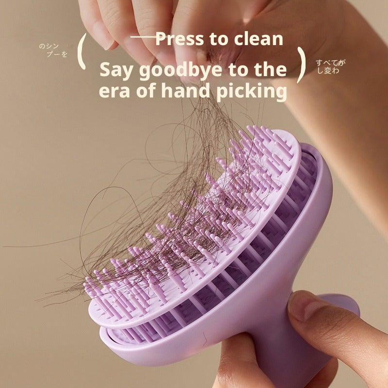 Self-cleaning Scalp Massage Hair Brush - Image 2
