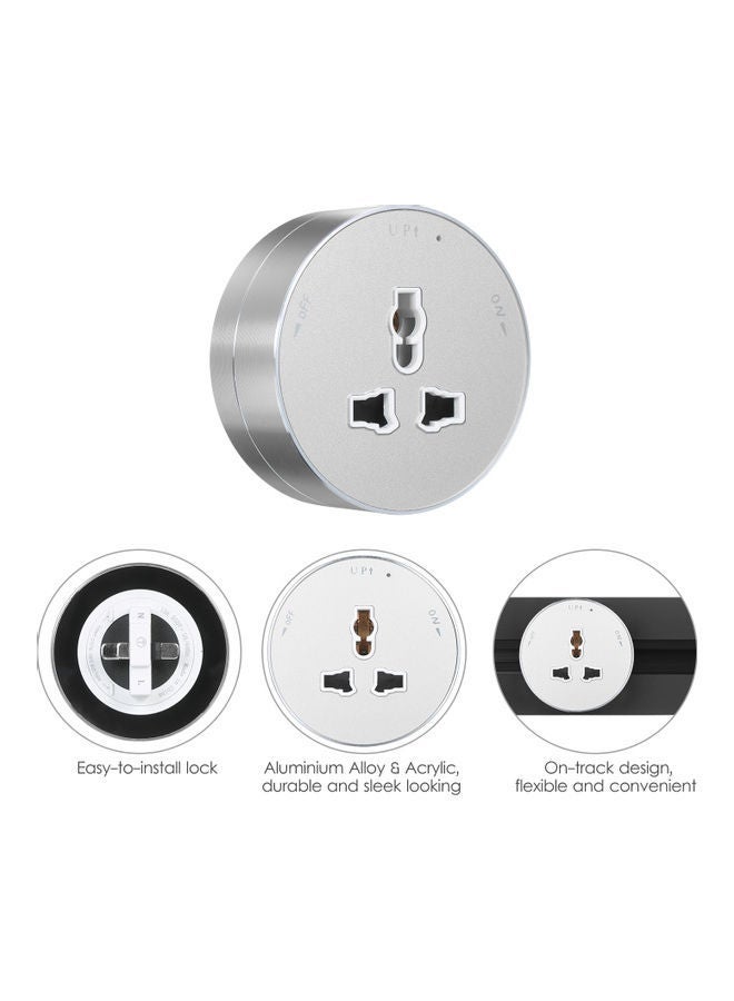 NIBEMINENT Electrical Socket Silver  - Image 5