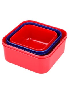 Disney 3 Piece Nesting Snack Boxes Set Spiderman Full Web BPA Free Containers Space Saving and Portable Storage Snack Box  - Image 5