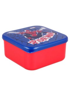 Disney 3 Piece Nesting Snack Boxes Set Spiderman Full Web BPA Free Containers Space Saving and Portable Storage Snack Box  - Image 4