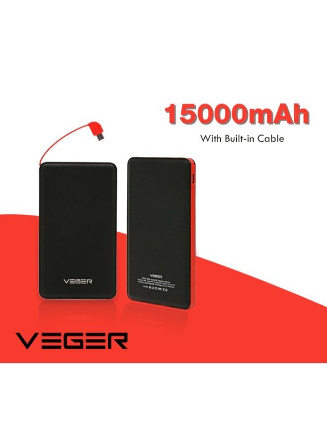 VEGER 15000mAh Power Bank for Smart Phones - Image 2