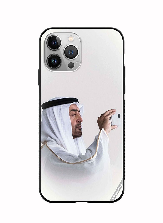 VR CREATIVE Protective Case Cover For Apple iPhone 12 Pro Max Sheikh Mohamed Bin Zayed Al Nahyan Design Multicolour - Image 1