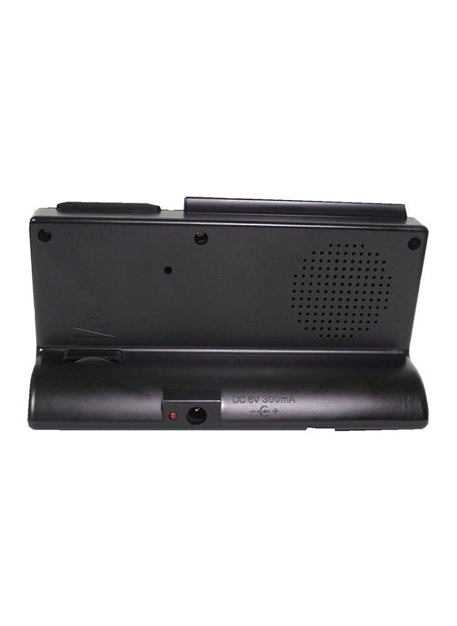 Aralifes Digital Azan Table Alarm Clock Black 15x9.5cm  - Image 2