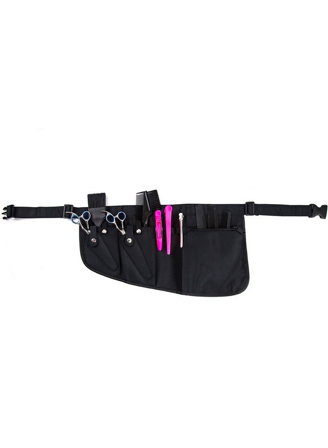 Salon Supply Co Stylist Tool Belt - Polyester Tool Pouch Belt for Salon Stylists - Holds 2 Shears - Shears Holder - Scissor Holster for Hairdressers - Shear Holster - Scissors Holder  - Image 4