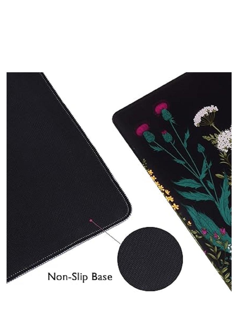 Desk Mat  Big Desk Pad  900x400x3mm  Extended Gaming Mouse Pad  Large Mouse Pad For Desk Rubber Base Mousepad With Stitched Edges  Keyboard Mouse Mat For Work  Game  Office  Home - Image 4