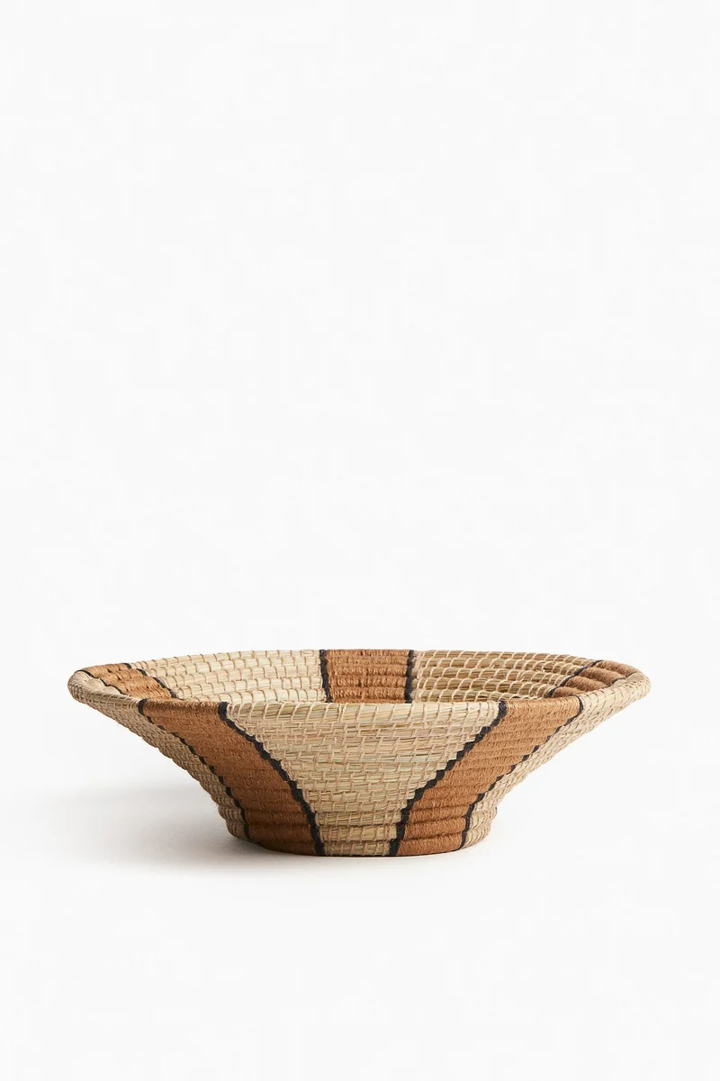 H&M Handmade straw basket