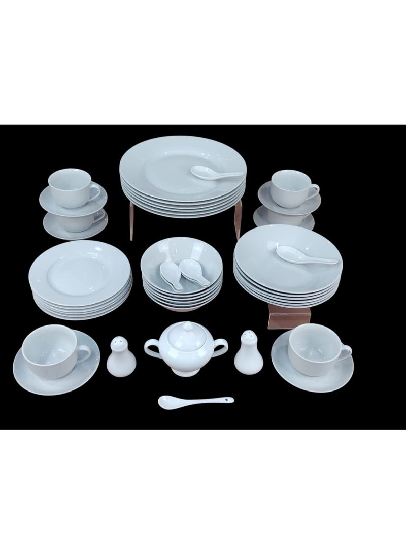 دانيا ✨ طقم سفرة فاخر لـ 6 أشخاص – 47 قطعة تضيف لمائدتك لمسة فاخرة ✨ - Image 2