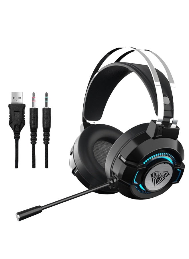 KUYING New Noise Cancelling Wired Gaming Headset For Esports Games 