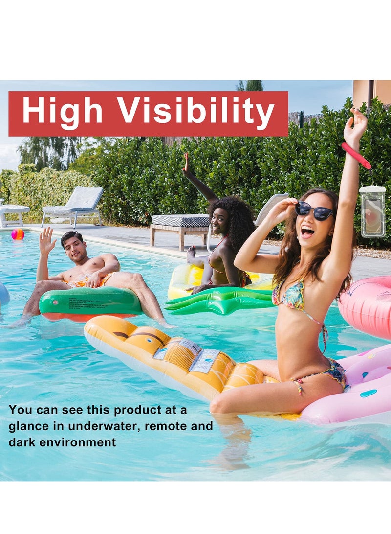 Waterproof Camera Float, 6 Pieces Phone Floating Wrist Strap Underwater Camera and Waterproof Phone Pouch Case for Key Waterproof Bag Wristband Floats Your Device - Image 2