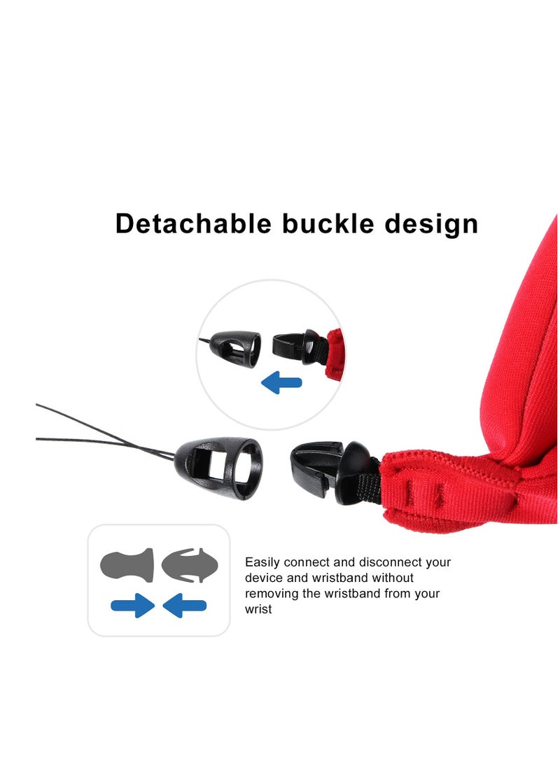 Waterproof Camera Float, 6 Pieces Phone Floating Wrist Strap Underwater Camera and Waterproof Phone Pouch Case for Key Waterproof Bag Wristband Floats Your Device - Image 5