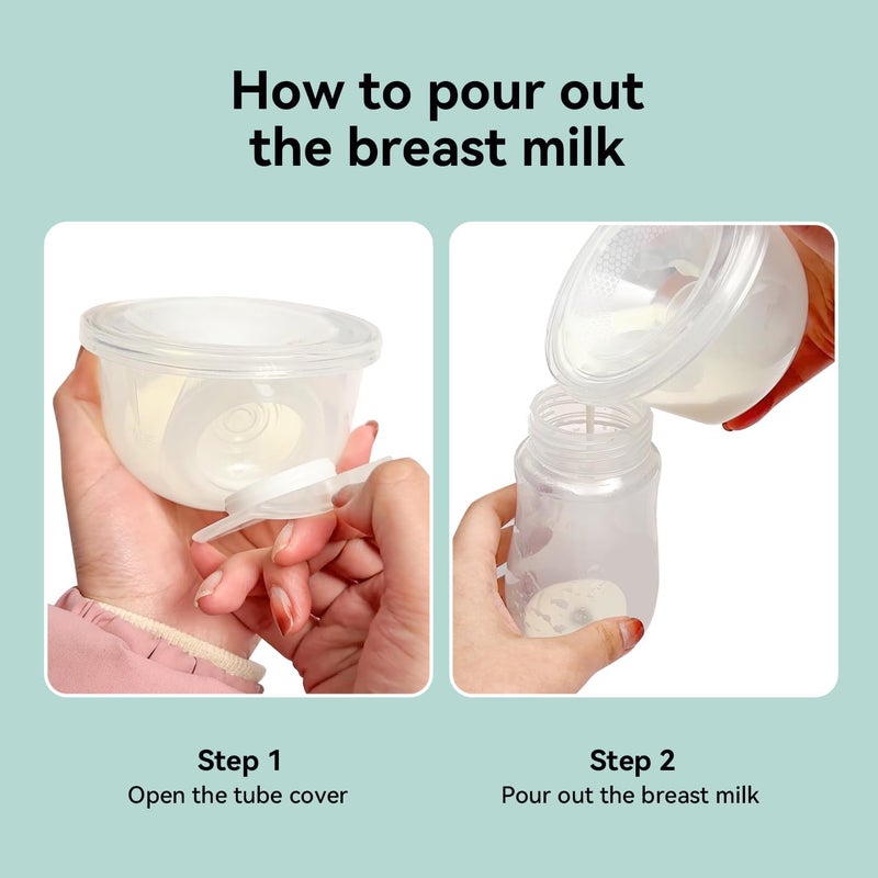 TOVVILD Breast Pump Milk Collection Cup - Compatible with Spectra S1/S2/S9 - Image 4