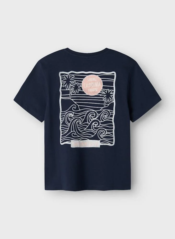 نيم ات Kids Graphic Crew Neck T-Shirt