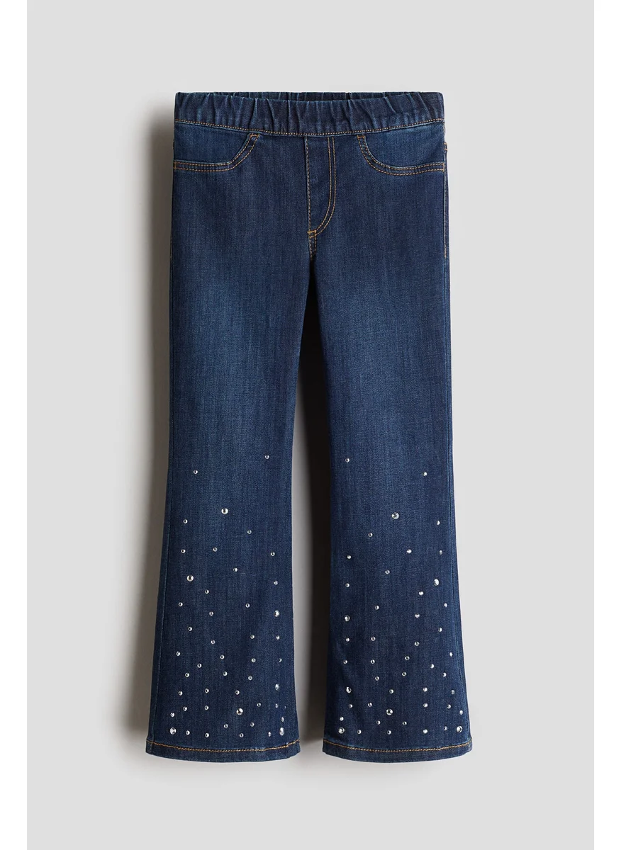 اتش اند ام Embellished Denim Jeggings