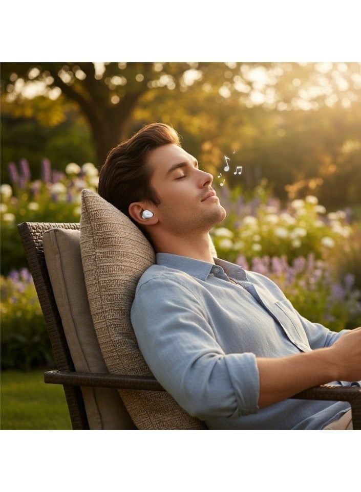 ون مور سماعة بلوتوث 1more colorbuds2  لاسلكية بتقنية عزل الضوضاء النشط وبلوتوث 5.2 – لون ابيض - Image 4