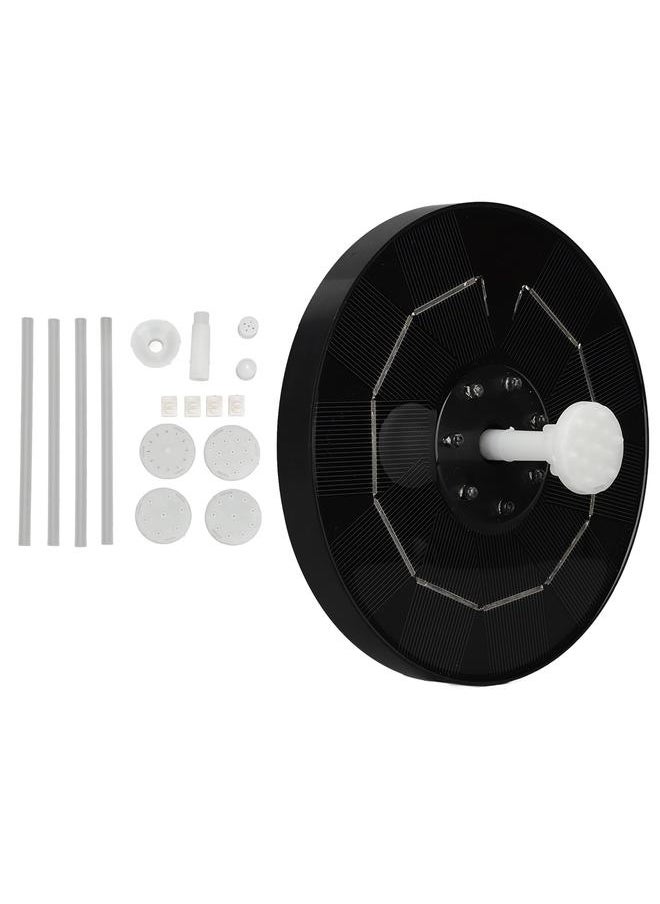 NIBEMINENT Solar Powered Bird Bath Fountain 3.5W RGB LED Solar Fountain Pump with Colorful LED Lights for Garden Small Pond Outdoor Swimming Pool Fish Tank  - Image 3