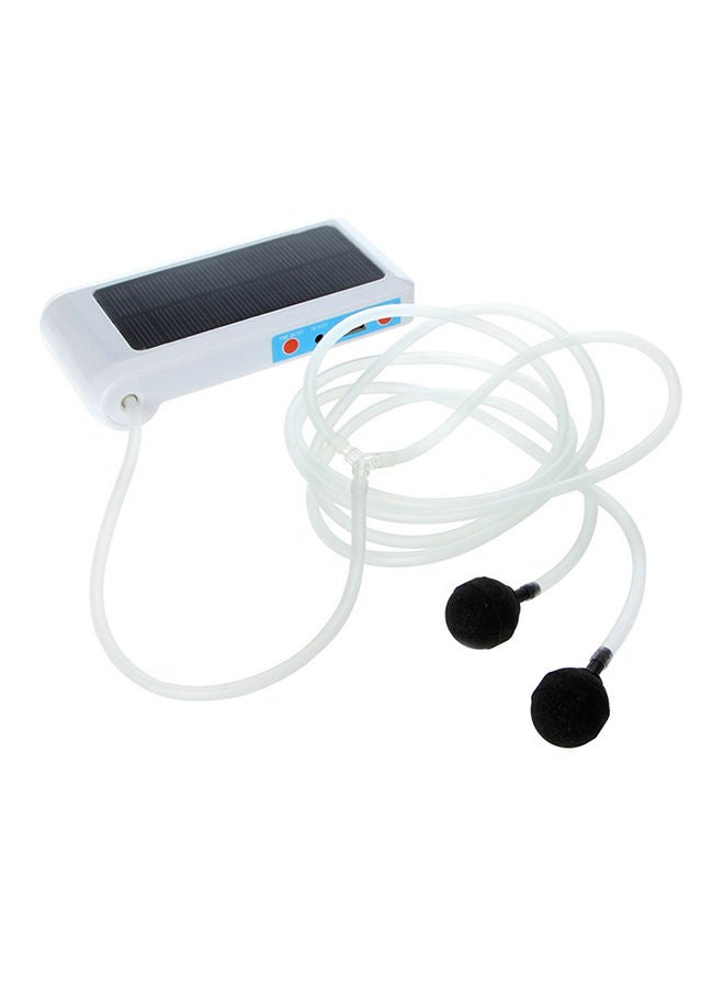 NIBEMINENT Solar Panel Oxygenator White - Image 1