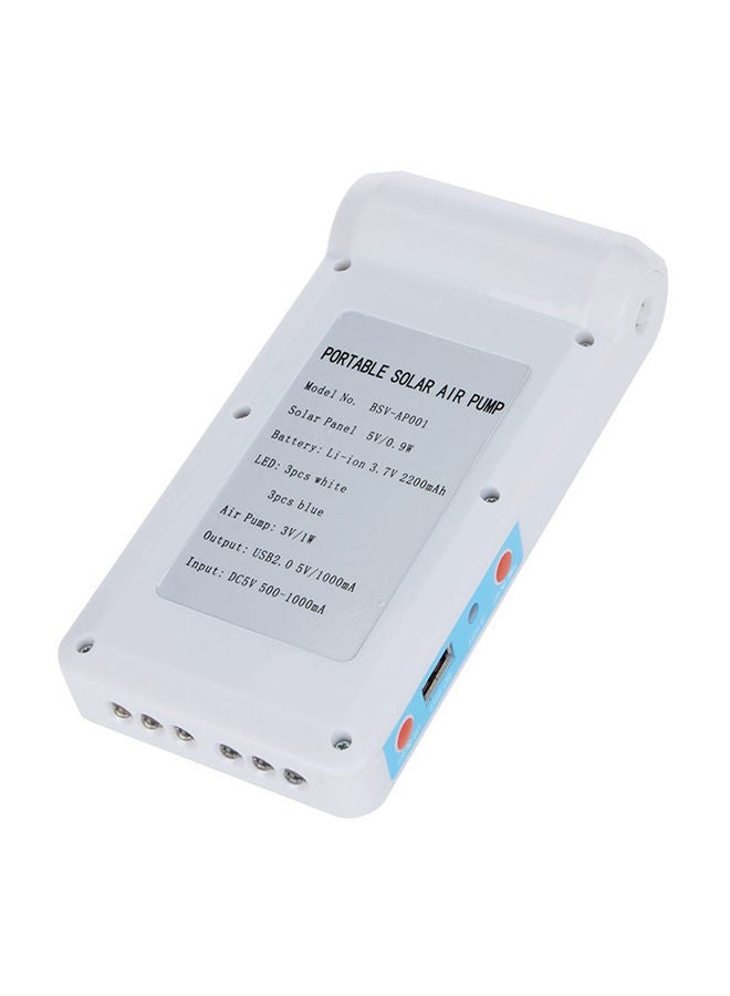 NIBEMINENT Solar Panel Oxygenator White - Image 3