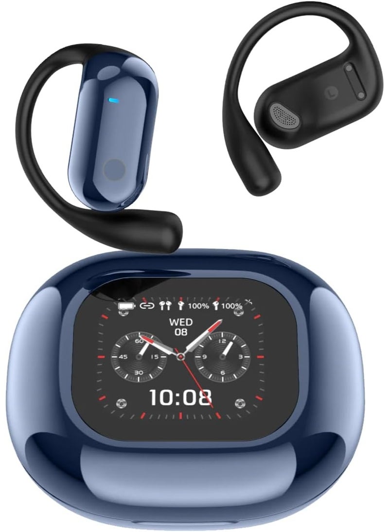 Merlin Sonic AI OWS Translator Earbuds with Digital Display – Real-Time AI Translation, ANC Noise Cancelling, Premium Sound, Long Battery, Ergonomic Fit – Wireless Travel Earphones - Image 2