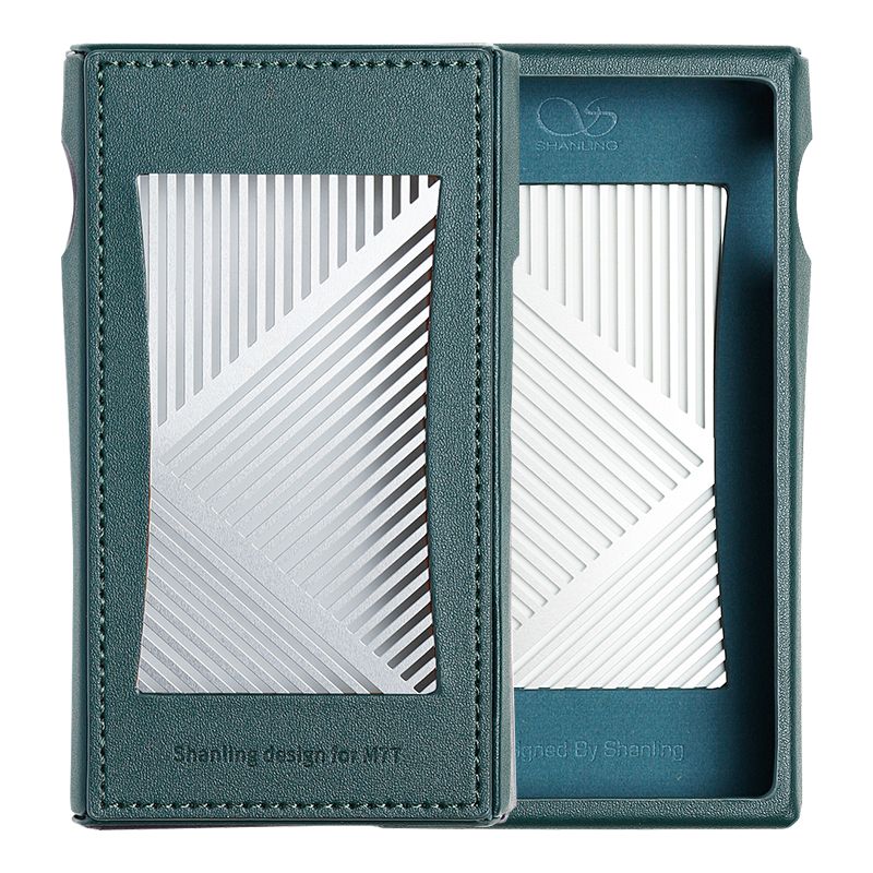 Shanling M7T Leather Case Wear-Resistant Protective Cover for M7T Player, Green - Image 1