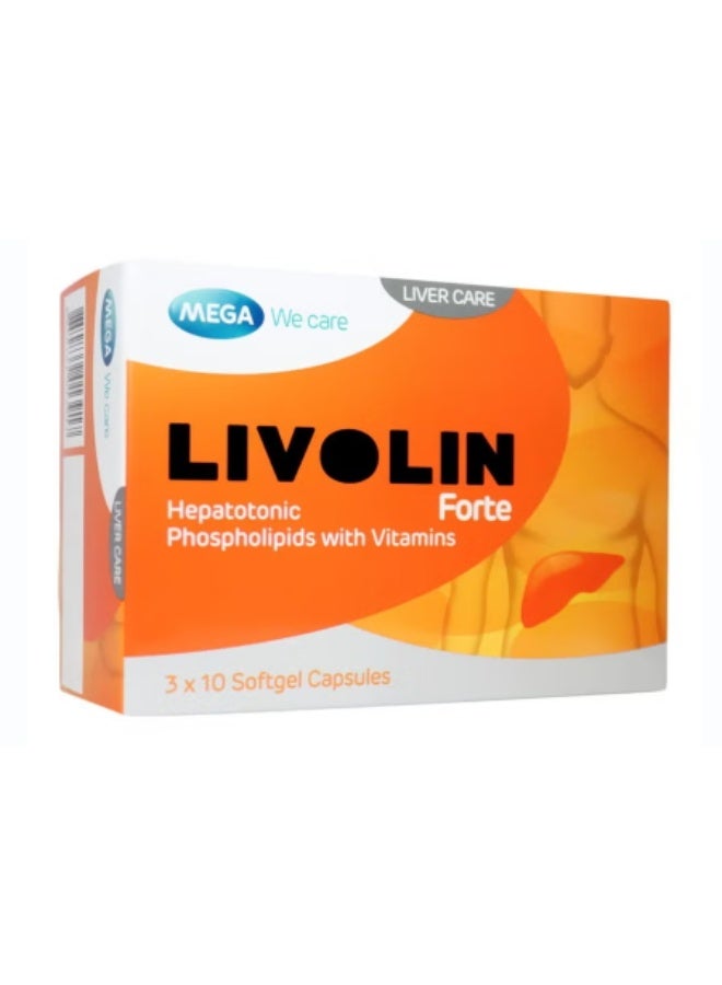 Mega We Care Livolin Forte Capsules, Pack of 30's - Image 1