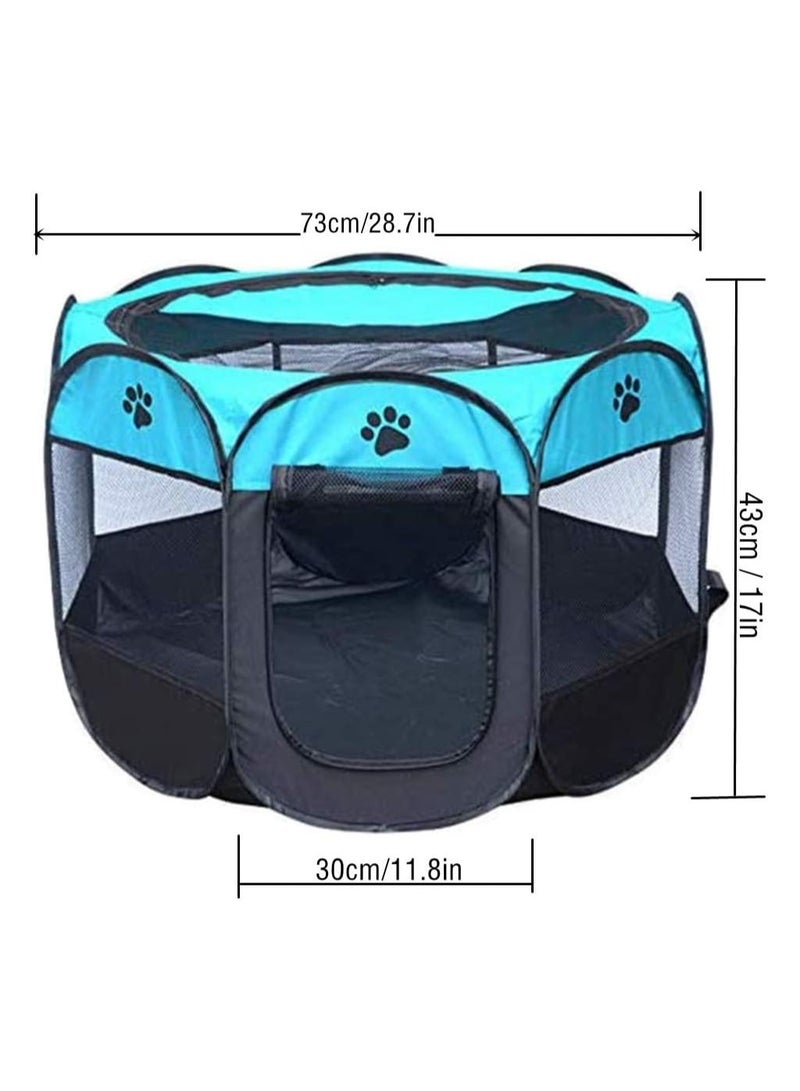 general Octagonal Pet Foldable Playpen Tent Dog and Cat Fence, Puppy Exercise Playpen,Cat and Dog House, Rabbit Cat Kennel - Image 2
