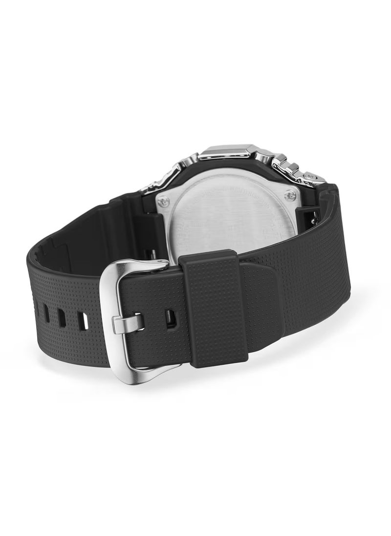 G-SHOCK - Analog+Digital Blue Dial Rubber Strap Men's Watch GBM-2100A-1A2 - Image 1