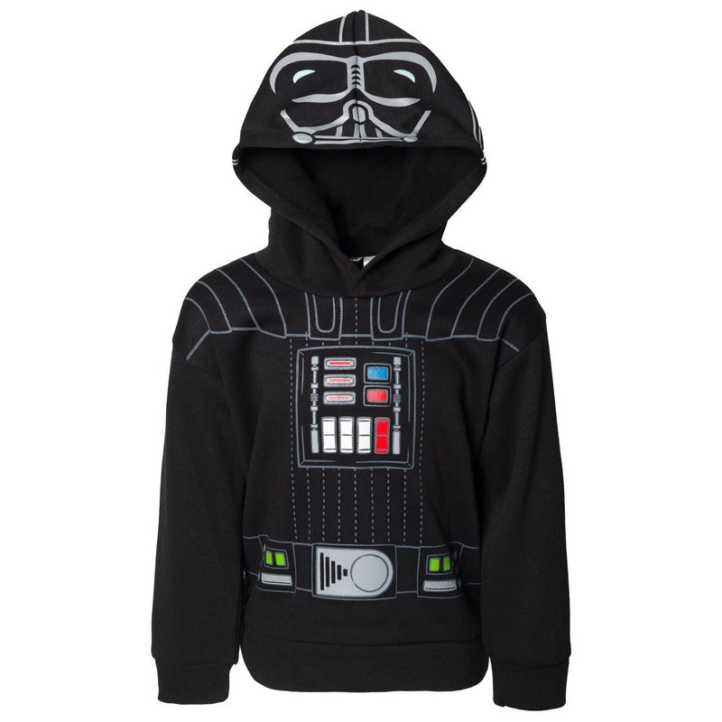 STAR WARS Darth Vader Big Boys Fleece Pullover Hoodie & Pants Black 10-12 - Image 3