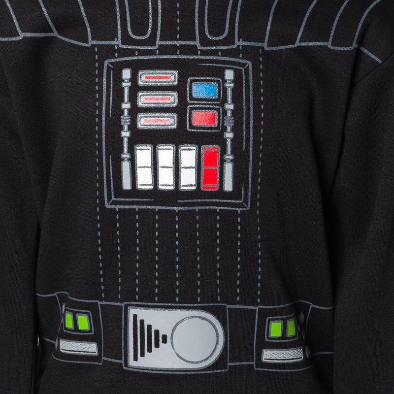 STAR WARS Darth Vader Big Boys Fleece Pullover Hoodie & Pants Black 10-12 - Image 5