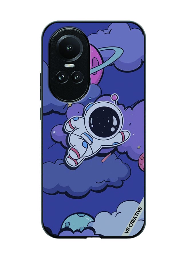 VR CREATIVE Protective Case Cover For Oppo Reno 10 Astraunaut Design Multicolour - Image 1