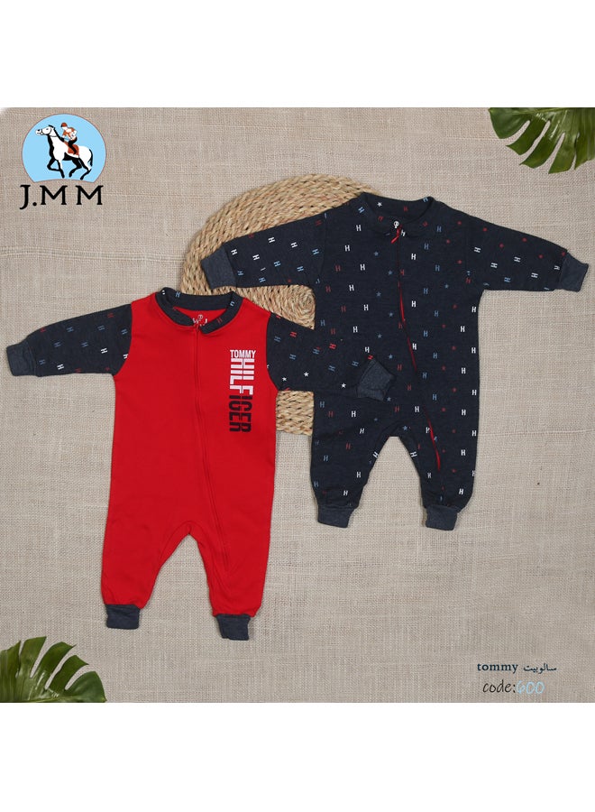 Baby Boy  Fall Bodysuit Pack of 2