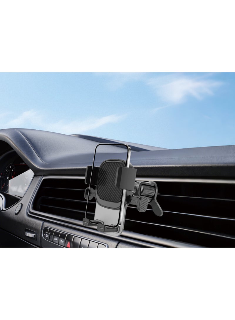 Cat - Cot Cat-Cot Magnetic Car Phone Holder for Air Vent with One-Handed Operation, 360° Rotation, ABS+Silicone – Compact Universal Mobile Stand | CT-24 - Image 2