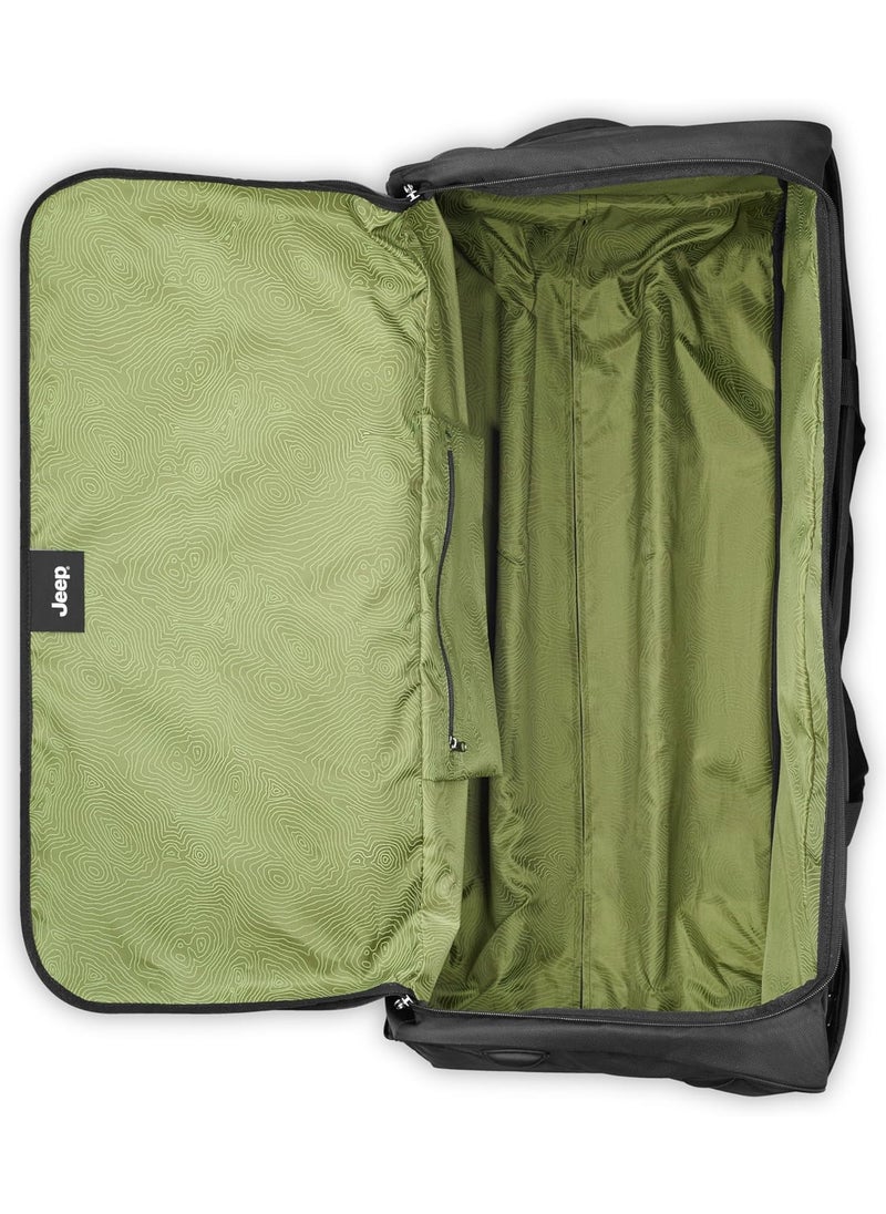 Jeep Jeep JS009D Two Wheel Rolling Travel Duffle Bag  - Image 3