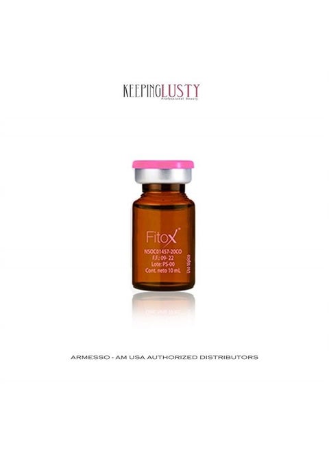 Fitox 5 x 10ml Vials - Cosmetic Skin DetoxifierLipolytic Serum