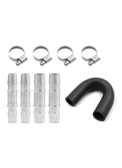 Engine Heater Core Bypass Kit with 5/8'' 3/4'' Hose Compatible with Most Common Heater Hoses