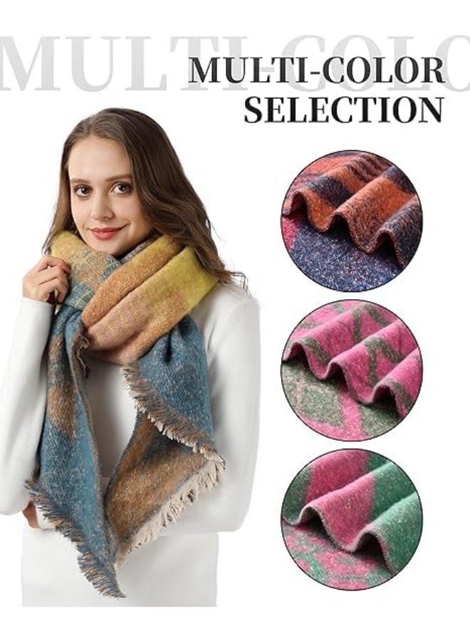 Scarfs for Women Shawls and Wraps for Evening Dresses, Winter Warm Scarfs for Women, Pashmina Shawls Large Blanket Wrap Shawl Scarves - Image 4