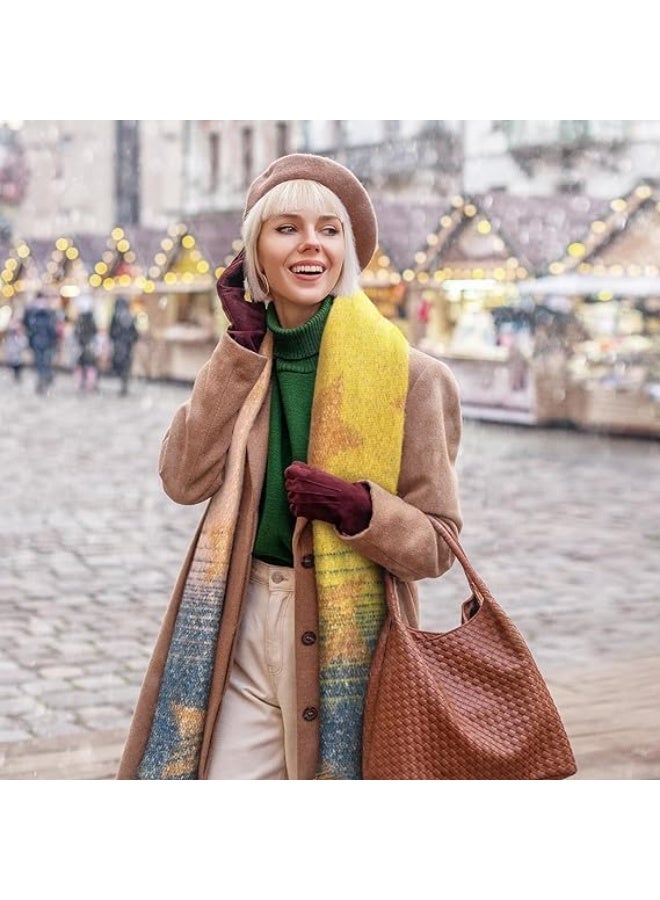 Scarfs for Women Shawls and Wraps for Evening Dresses, Winter Warm Scarfs for Women, Pashmina Shawls Large Blanket Wrap Shawl Scarves - Image 2